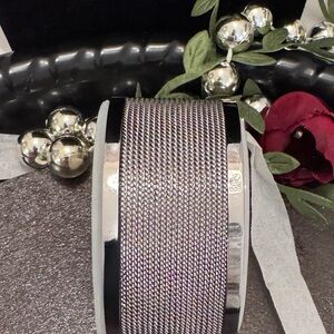 Stainless steel multilayered rope cuff